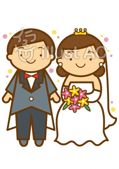 ブライダルの無料フリーイラスト素材