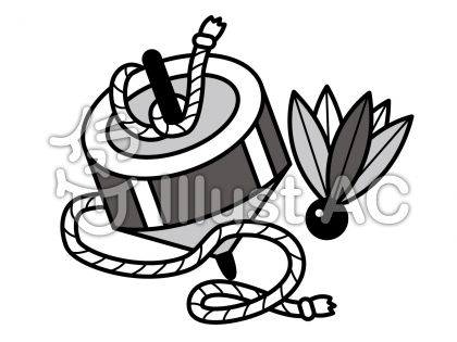 駒の無料フリーイラスト素材グレースケール