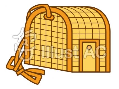 バスケットの無料フリーイラスト素材